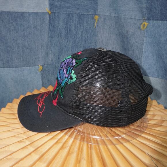 OSFA - Vintage Y2K ed Hardy Christian audigier embroider hat - Picture 3 of 6